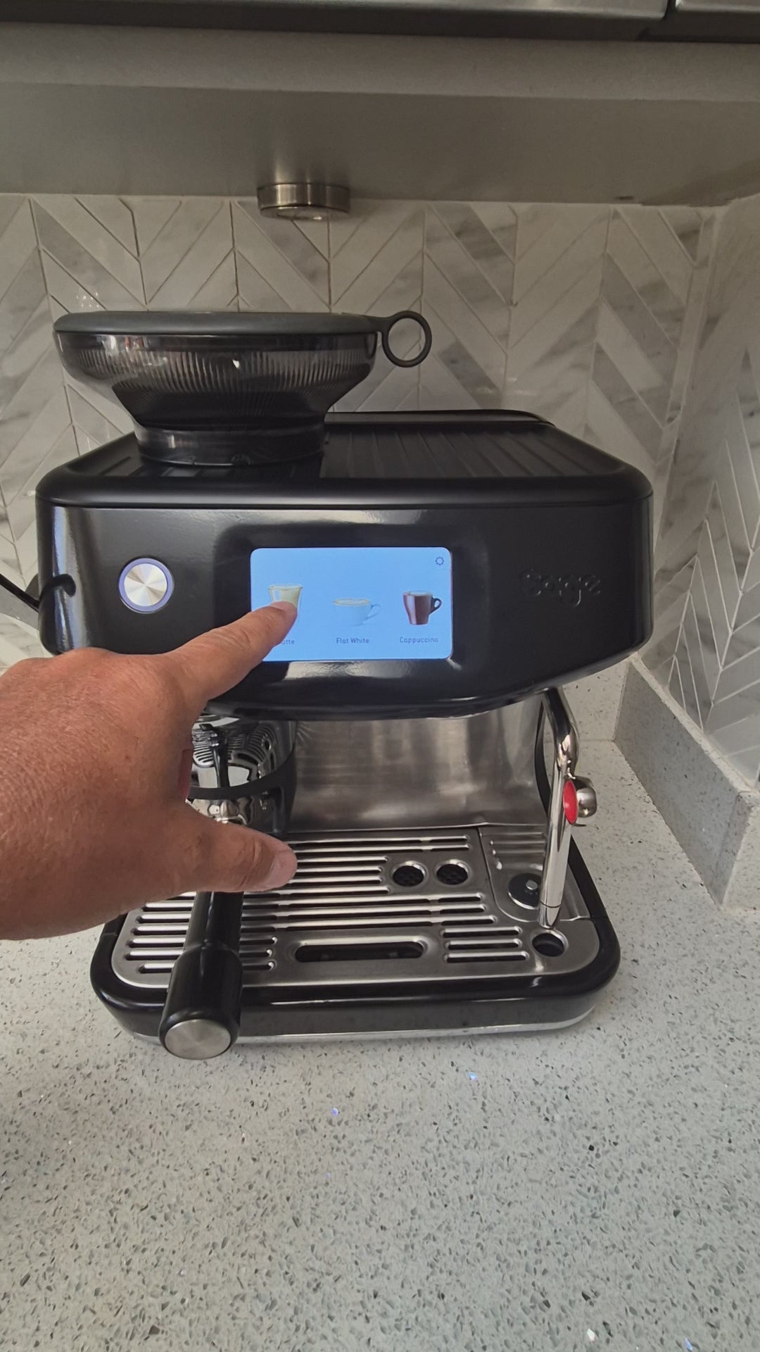 Sage Barista Touch Impress – Black Truffle (Reconditioned)