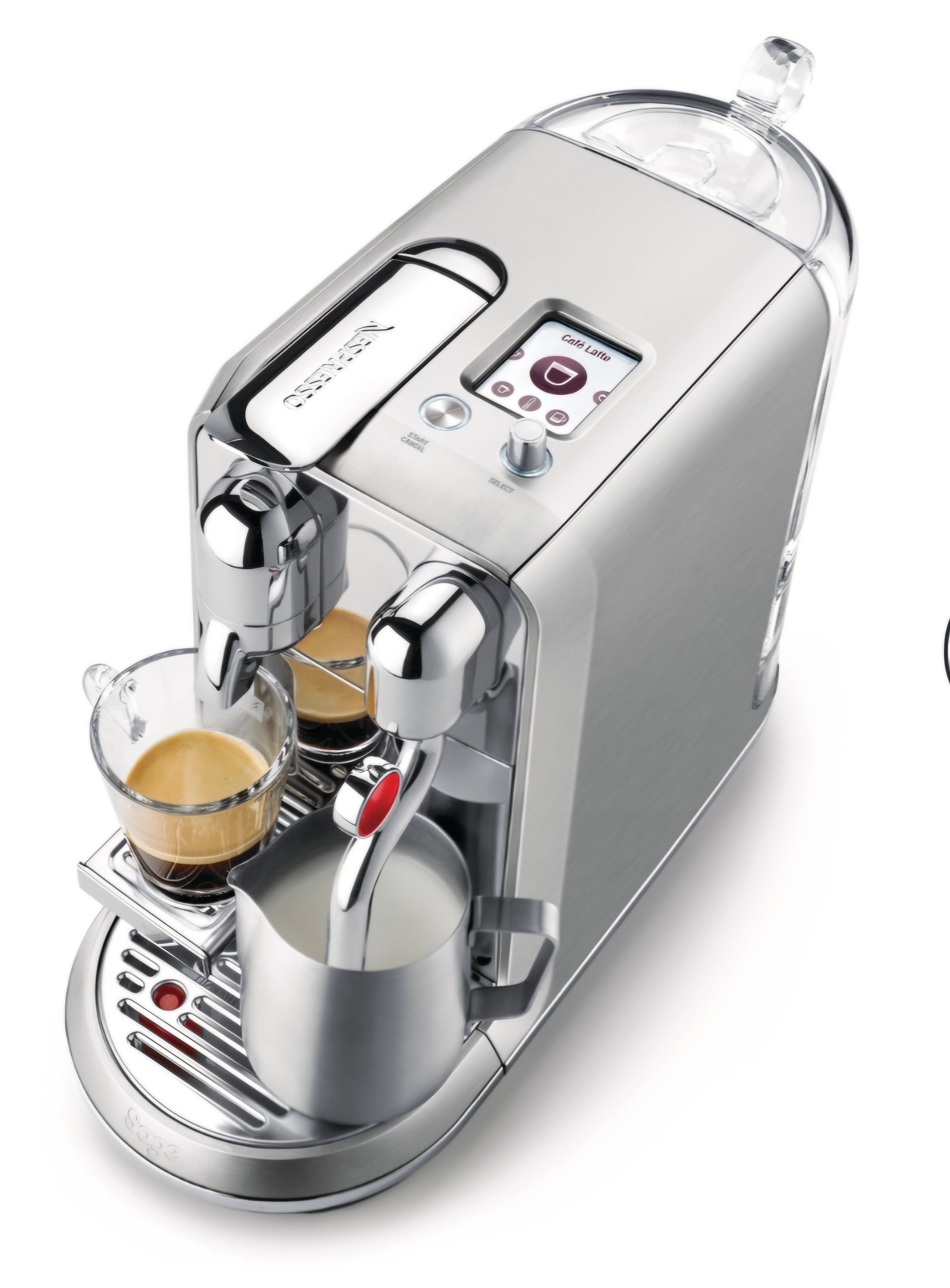 Sage Nespresso Creatista Plus – Fully Reconditioned – Brushed Stainless Steel