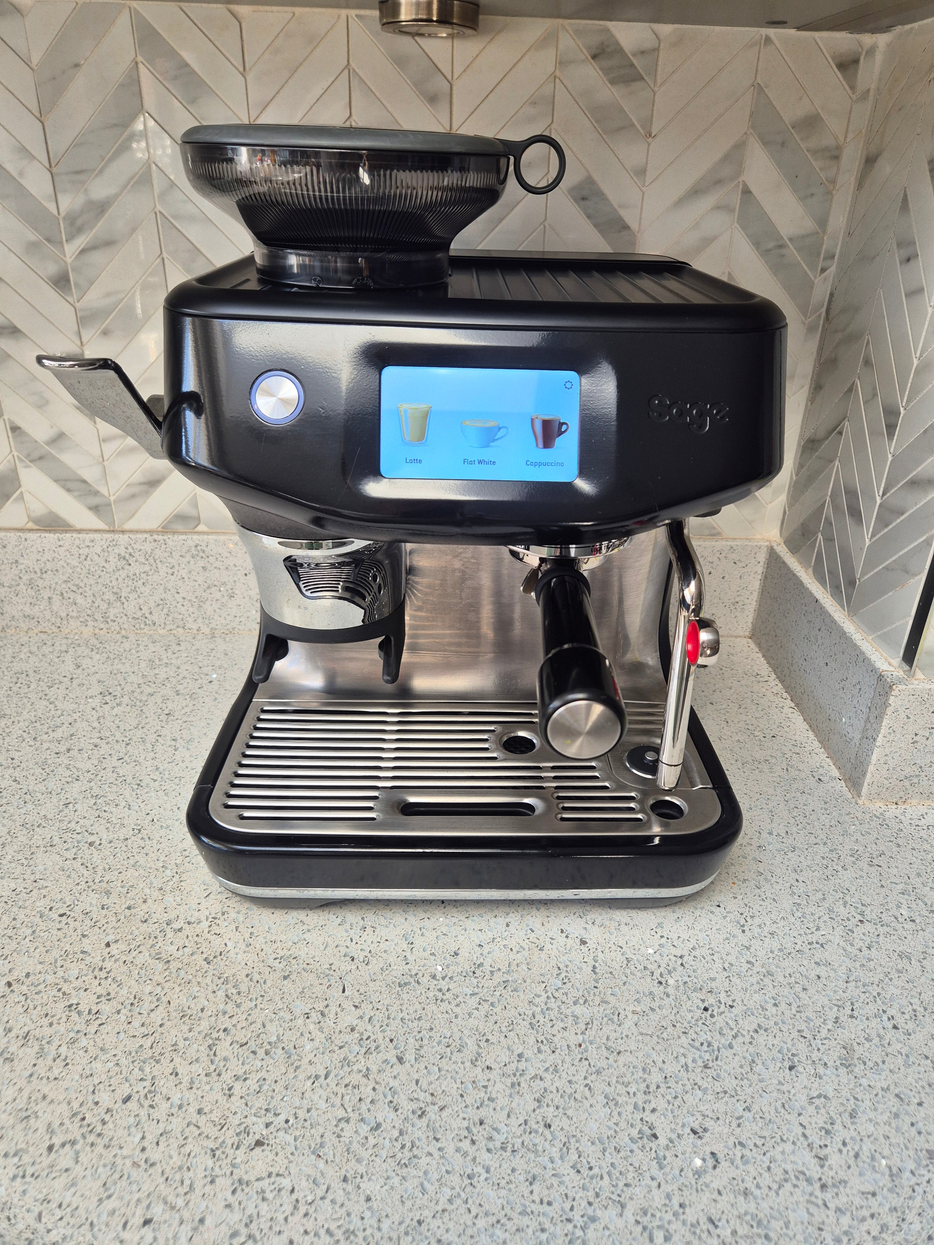 Sage Barista Touch Impress – Black Truffle (Reconditioned)